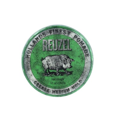 1 - Green Grease Medium Hold 340gr uso salone