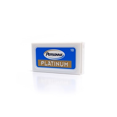 1 - 10 Lame Platinum Chrome Double Edge