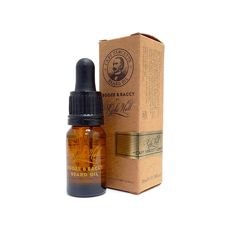 1 - Ricki Hall's Booze & Baccy Beard Oil Travel Size