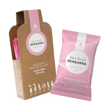 1 - Shower Gel Flakes Sweet Floral