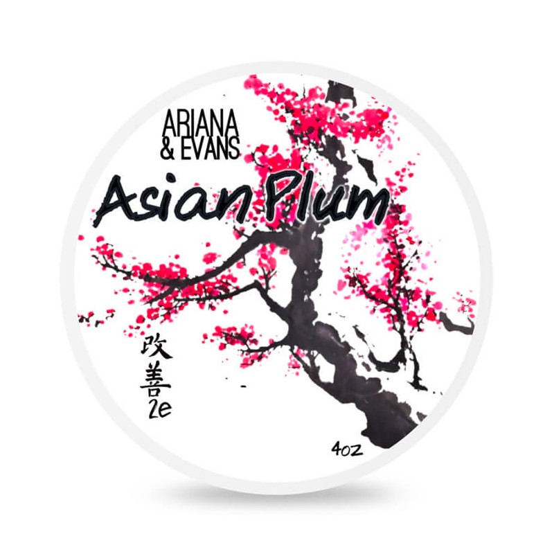 1 - Asian Plum Shaving Soap K2E