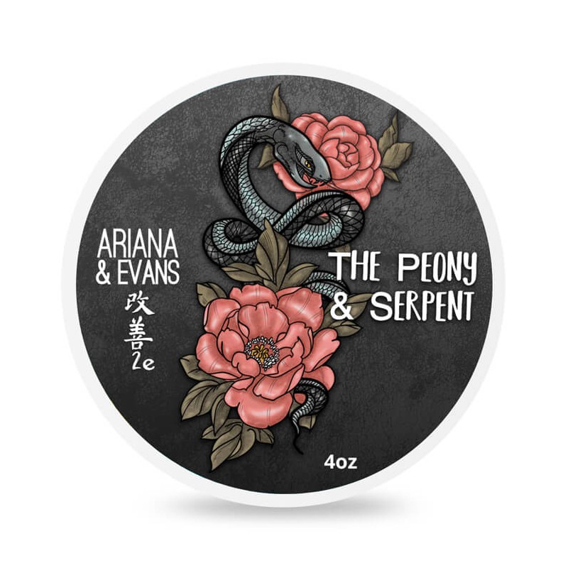 1 - Shaving Soap The Serpent e Peony K2E