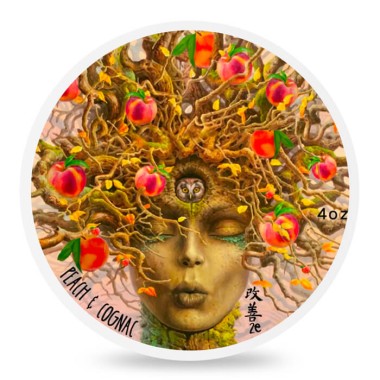 1 - Shaving Soap Peach e Cognac K2E