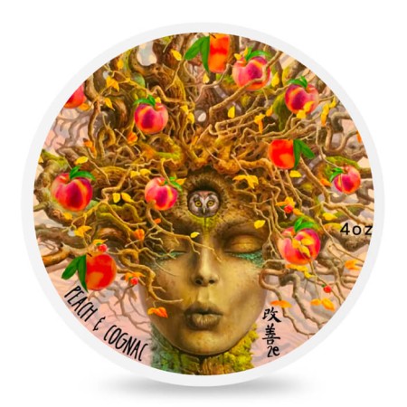 1 - Shaving Soap Peach e Cognac K2E