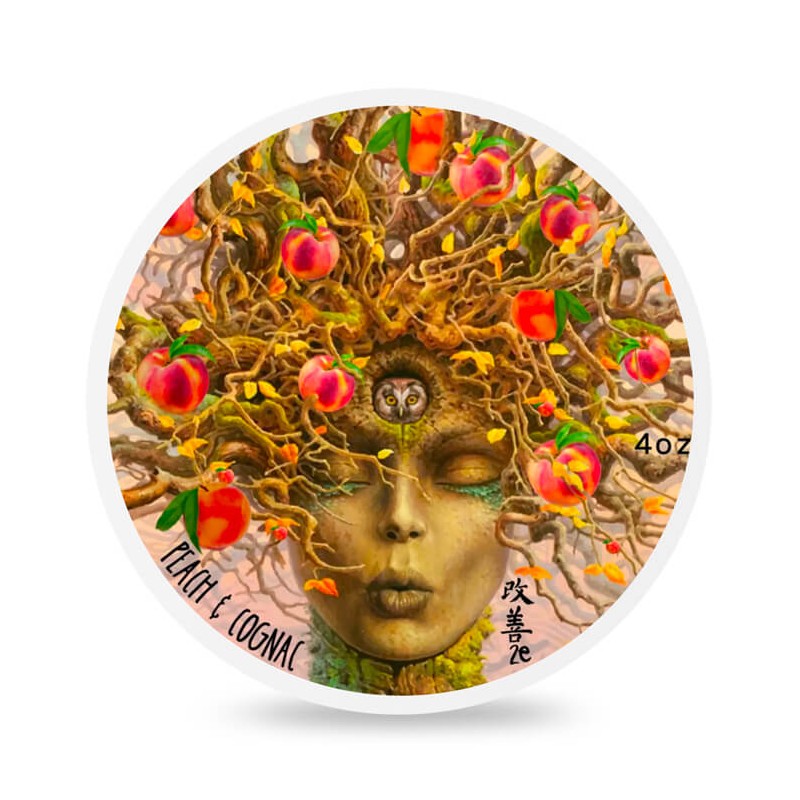 1 - Shaving Soap Peach e Cognac K2E