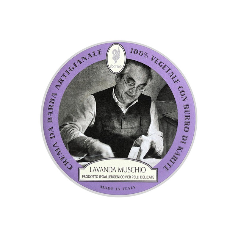 1 - Crema da barba Lavanda e Muschio