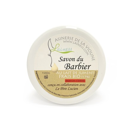 1 - Sapone da barba al Latte di Giumenta e ciliegia