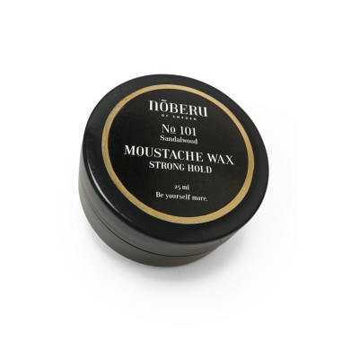 1 - Moustache Wax Strong Hold Sandalwood