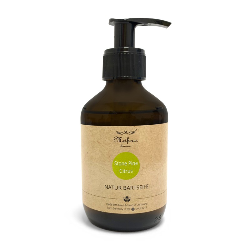 1 - Shampoo per barba Stone Pine Citrus