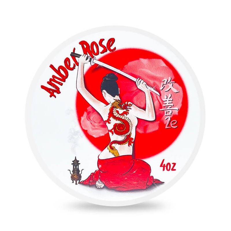 1 - Amber Rose Shaving Soap K2E