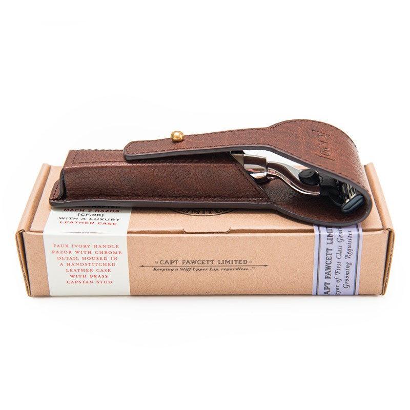 1 - Razor with Leather Razor Case