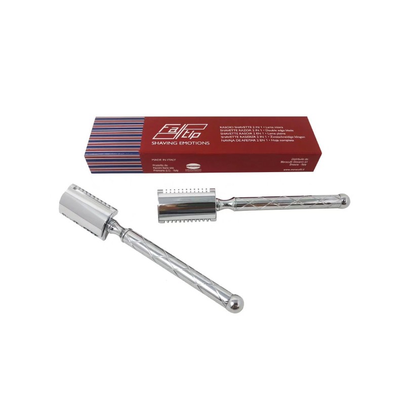 1 - Rasoio Shavette 2 in 1 42155