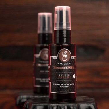 2 - PREMIUM BLENDS BAY RUM BEARD OIL 30 ML