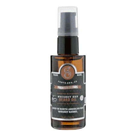 1 - ACEITE PARA BARBA PREMIUM BLENDS, BARRA DE WHISKY, 30 ML