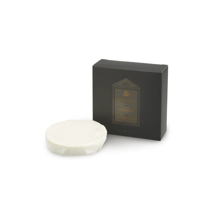1 - APSLEY LUXURY SHAVING SOAP REFILL 100GR - 00459