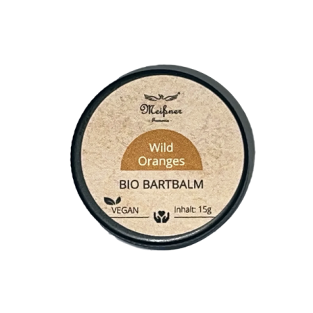 2 - Bálsamo para barba tamaño mini naranjas silvestres